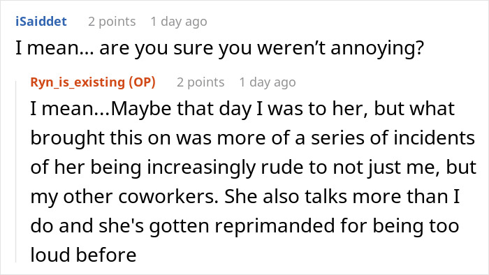 Woman Silently Retaliates After Rude Colleague Shushes Her, Won’t Talk To Her Anymore In Return