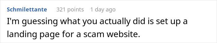 Person realizes they got tricked during an interview after discovering their interview task is live online.