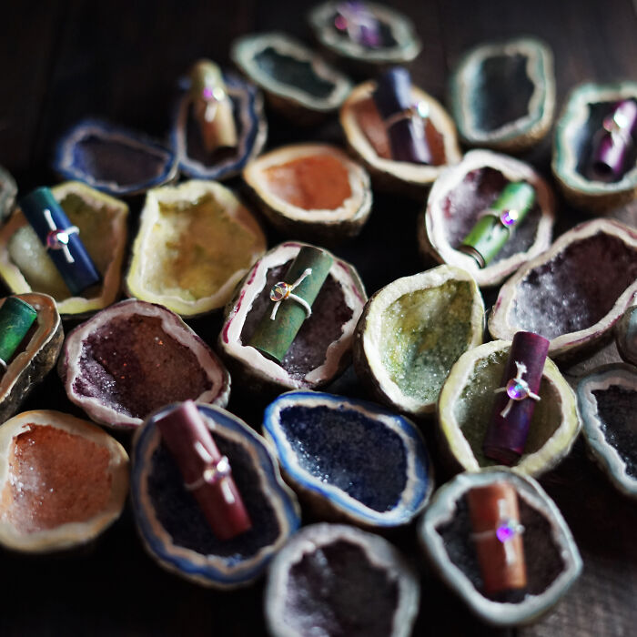 I Brought Handmade Ceramic Geodes To A Music Festival, And It Turned Into A Beautiful Experience