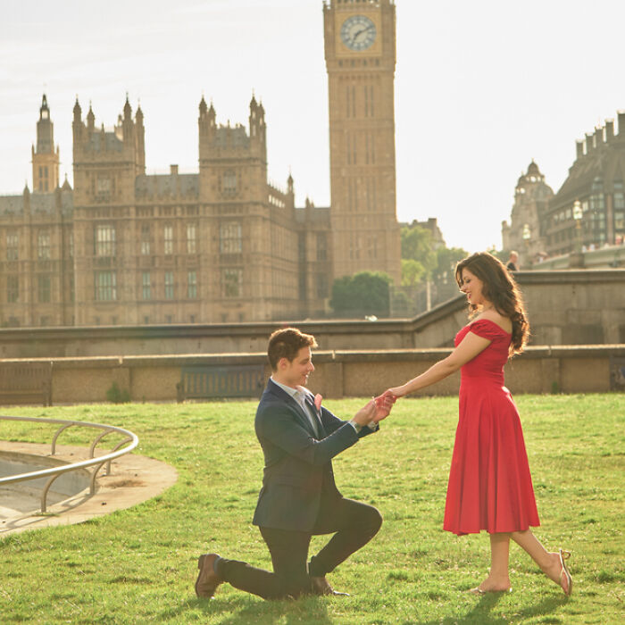 He Proposed With Big Ben Behind Them: A London Love Story Hidden In Plain Sight