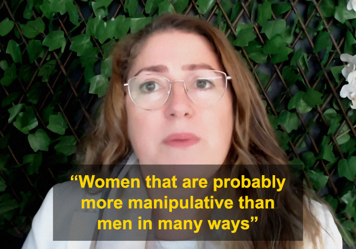 University professor with glasses discusses women and men domestic violence, addressing manipulative behaviors in a bold debate. University professor with glasses discusses women and men domestic violence, addressing manipulative behaviors in a bold debate.