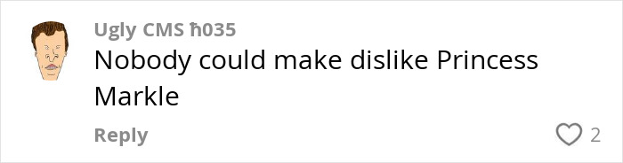 Comment on Meghan Markle's note to flight attendant, expressing admiration and mentioning Princess Markle. Comment on Meghan Markle's note to flight attendant, expressing admiration and mentioning Princess Markle.