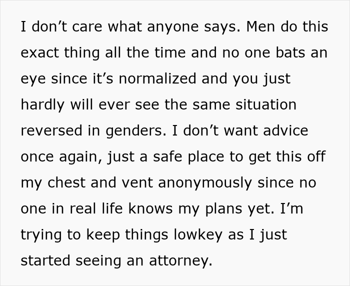 Text excerpt showing a mom feeling tired of her cheating husband and unwanted child, planning to run away from it all. Text excerpt showing a mom feeling tired of her cheating husband and unwanted child, planning to run away from it all.