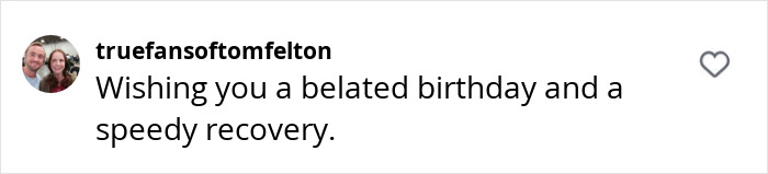 Comment reading wishing a belated birthday and speedy recovery for Harry Potter star who played Viktor Krum. Comment reading wishing a belated birthday and speedy recovery for Harry Potter star who played Viktor Krum.