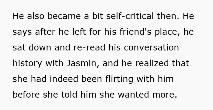 Text describing a man reflecting on his conversation after being hit on for the first time in his life, causing relationship issues. Text describing a man reflecting on his conversation after being hit on for the first time in his life, causing relationship issues.