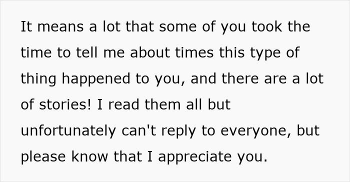 Text excerpt from a woman revealing how things changed after losing her pretty privilege and appreciating shared stories. Text excerpt from a woman revealing how things changed after losing her pretty privilege and appreciating shared stories.