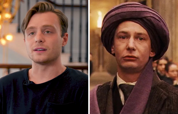 New cast member for Harry Potter series on the left, original character in wizard robes on the right, sparking online debate. New cast member for Harry Potter series on the left, original character in wizard robes on the right, sparking online debate.