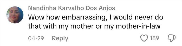 Comment on heated debate about man pushing mom away during baby's gender reveal celebration with wife on social media. Comment on heated debate about man pushing mom away during baby's gender reveal celebration with wife on social media.