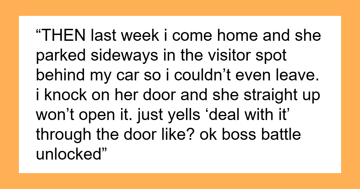 Woman In Her 50s Starts Petty Parking War After Claiming Neighbor’s(02)