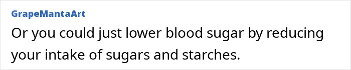 Text excerpt about reducing blood sugar by cutting sugars and starches, related to the dark and light side of Ozempic diet medicine. Text excerpt about reducing blood sugar by cutting sugars and starches, related to the dark and light side of Ozempic diet medicine.