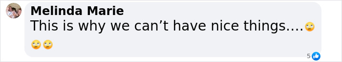 Facebook comment by Melinda Marie saying This is why we can’t have nice things with sad face emojis. Ozempic tongue side effect discussed. Facebook comment by Melinda Marie saying This is why we can’t have nice things with sad face emojis. Ozempic tongue side effect discussed.