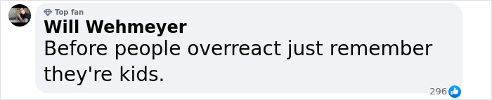 Comment by Will Wehmeyer reminding viewers that the new cast for Harry, Hermione, and Ron are kids. Comment by Will Wehmeyer reminding viewers that the new cast for Harry, Hermione, and Ron are kids.
