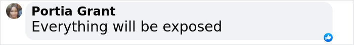 Comment from Portia Grant saying Everything will be exposed in a social media post about Justin Bieber and Diddy trial rumors. Comment from Portia Grant saying Everything will be exposed in a social media post about Justin Bieber and Diddy trial rumors.