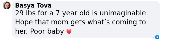 Comment about a 7-year-old girl found in a closet during the search for her missing sister, expressing concern and sympathy. Comment about a 7-year-old girl found in a closet during the search for her missing sister, expressing concern and sympathy.