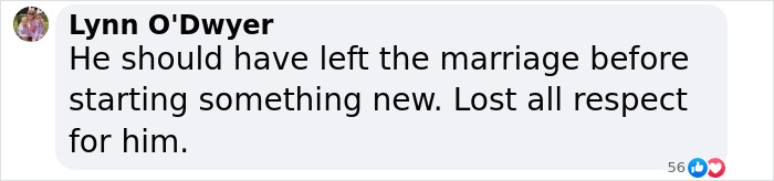 Comment from Lynn O'Dwyer expressing lost respect for Hugh Jackman amid divorce and history with Sutton Foster. Comment from Lynn O'Dwyer expressing lost respect for Hugh Jackman amid divorce and history with Sutton Foster.