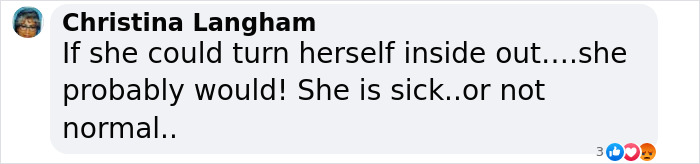 Comment from Christina Langham criticizing Bianca Censori amid calls for arrest over public indecency controversy. Comment from Christina Langham criticizing Bianca Censori amid calls for arrest over public indecency controversy.