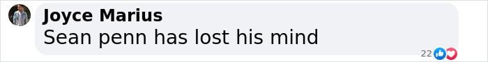 Comment on social media about Sean Penn's rough appearance and fans' alarm over his claims about Woody Allen. Comment on social media about Sean Penn's rough appearance and fans' alarm over his claims about Woody Allen.