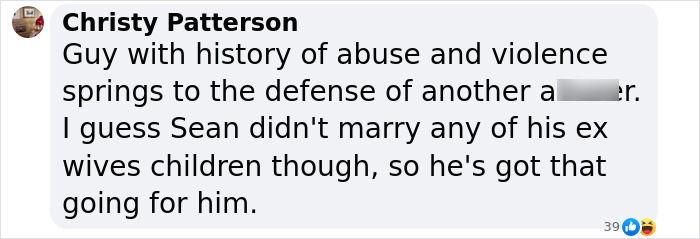 Comment discussing Sean Penn’s rough appearance and his heavy claims about Woody Allen in an online post. Comment discussing Sean Penn’s rough appearance and his heavy claims about Woody Allen in an online post.