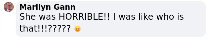 Comment reading she was horrible and questioning who Jessica Simpson is after her first live TV performance in 15 years. Comment reading she was horrible and questioning who Jessica Simpson is after her first live TV performance in 15 years.