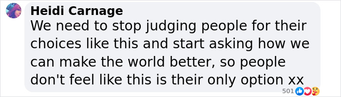 Comment by Heidi Carnage about stopping judgment and helping the world to support experienced skydiver choices. Comment by Heidi Carnage about stopping judgment and helping the world to support experienced skydiver choices.