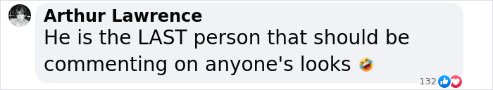 Screenshot of a social media comment reacting to Trump claims about Taylor Swift no longer being hot. Screenshot of a social media comment reacting to Trump claims about Taylor Swift no longer being hot.