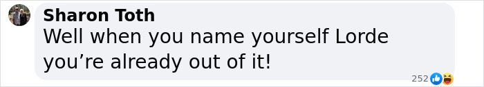 Screenshot of a social media comment reacting to Lorde's new topless video and the gender controversy surrounding it. Screenshot of a social media comment reacting to Lorde's new topless video and the gender controversy surrounding it.