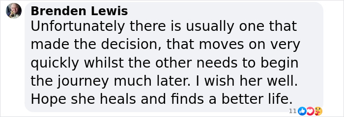 Screenshot of a Facebook comment discussing Hugh Jackman’s divorce and reactions from his childhood friend. Screenshot of a Facebook comment discussing Hugh Jackman’s divorce and reactions from his childhood friend.