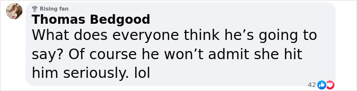 Comment by Thomas Bedgood discussing reactions to French President Emmanuel Macron’s wife’s words after shoving incident. Comment by Thomas Bedgood discussing reactions to French President Emmanuel Macron’s wife’s words after shoving incident.