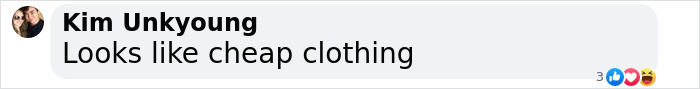 Comment on social media criticizing Kylie Jenner's low-cut dress, expressing concern over her style choices. Comment on social media criticizing Kylie Jenner's low-cut dress, expressing concern over her style choices.