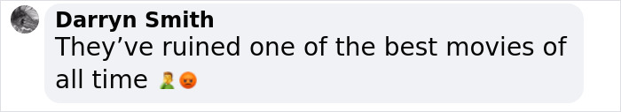 Comment by Darryn Smith expressing disappointment about a ruined classic movie, related to Crocodile Dundee star Paul Hogan. Comment by Darryn Smith expressing disappointment about a ruined classic movie, related to Crocodile Dundee star Paul Hogan.