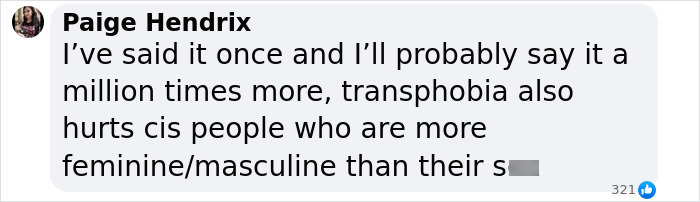 Comment by Paige Hendrix addressing transphobia and its impact on feminine female athletes mistaken for men by restroom attendants. Comment by Paige Hendrix addressing transphobia and its impact on feminine female athletes mistaken for men by restroom attendants.