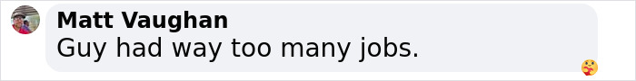 Screenshot of a social media comment reading "Guy had way too many jobs" related to Tesla CEO search and replacement discussion. Screenshot of a social media comment reading "Guy had way too many jobs" related to Tesla CEO search and replacement discussion.
