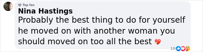 Comment on social media post discussing Deborra-Lee Furness breaking silence on filing for divorce from Hugh Jackman. Comment on social media post discussing Deborra-Lee Furness breaking silence on filing for divorce from Hugh Jackman.