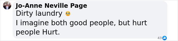 Comment on social media about journey of betrayal and divorce, expressing empathy for hurt people involved. Comment on social media about journey of betrayal and divorce, expressing empathy for hurt people involved.