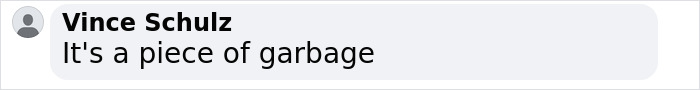 Comment reading "It's a piece of garbage" discussing statue of Black woman in NYC Times Square debate. Comment reading "It's a piece of garbage" discussing statue of Black woman in NYC Times Square debate.