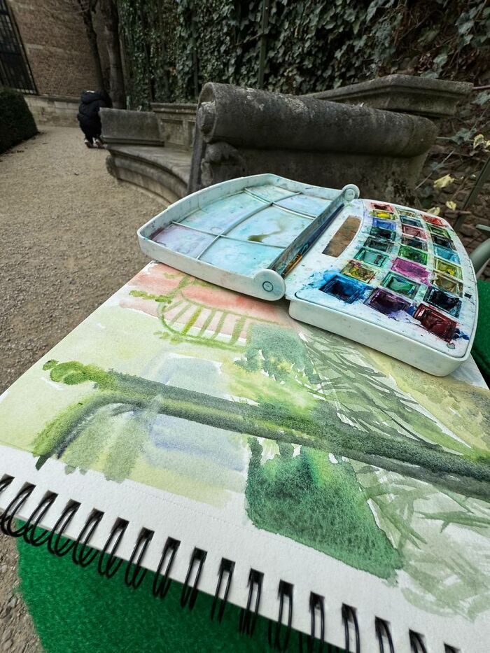 I Paint Watercolors In The Garden Of Rubens’ House In Antwerp, Here's My Dreamy Encounter With History I Paint Watercolors In The Garden Of Rubens’ House In Antwerp, Here's My Dreamy Encounter With History