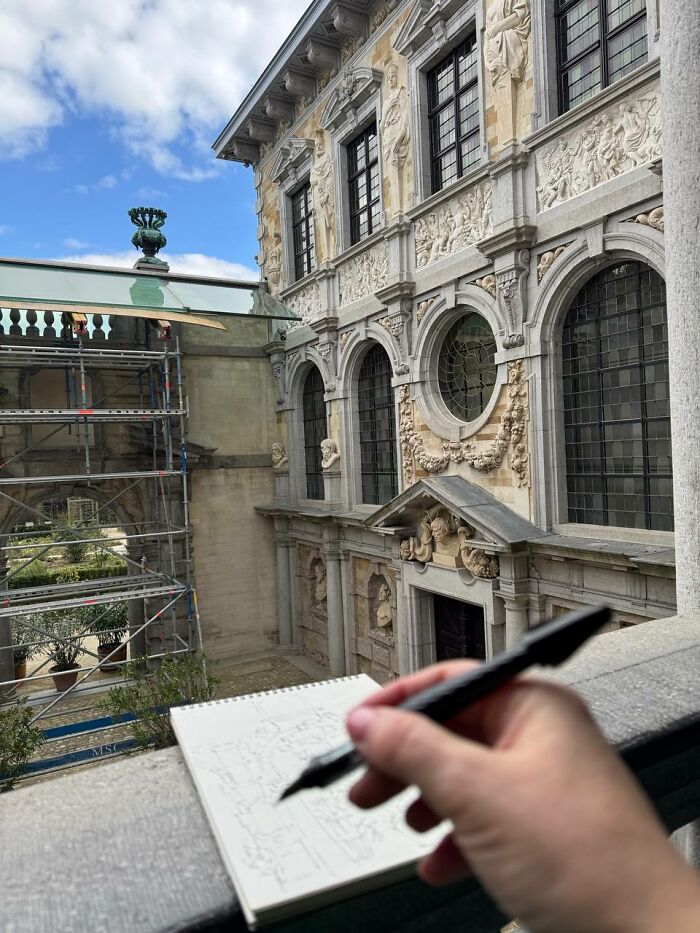 I Paint Watercolors In The Garden Of Rubens’ House In Antwerp, Here's My Dreamy Encounter With History I Paint Watercolors In The Garden Of Rubens’ House In Antwerp, Here's My Dreamy Encounter With History