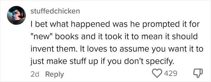 Social media comment explains that 2025 summer reading list runs in major newspapers include books that are invented or don't exist. Social media comment explains that 2025 summer reading list runs in major newspapers include books that are invented or don't exist.