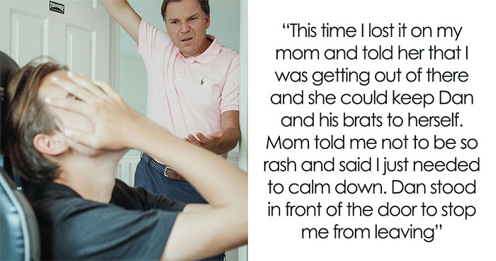 Mom Sobs Over Phone As Teen Walks Out After Her Stepkids Trash His Things, He Hangs Up On Her