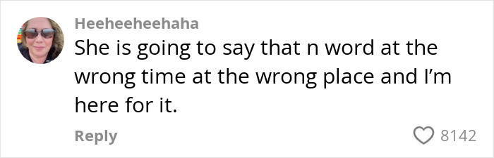 Comment on social media defending a white mom involved in a controversial fundraiser after using a racial slur. Comment on social media defending a white mom involved in a controversial fundraiser after using a racial slur.