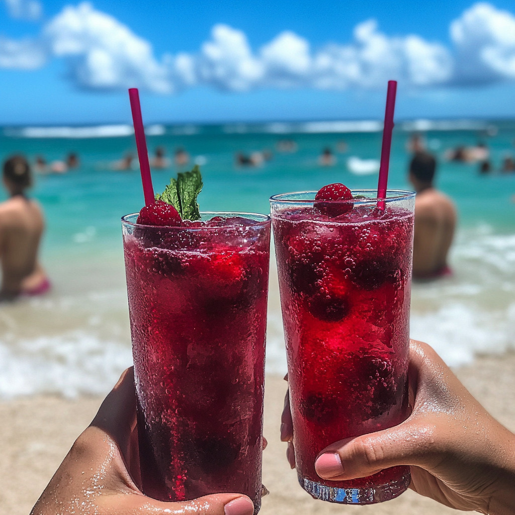 “Berry Burlesque Mocktail “