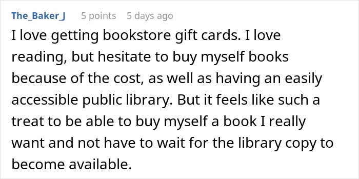 User comment about appreciating bookstore gift cards during Teacher Appreciation Week in 2025, highlighting special offers and deals. User comment about appreciating bookstore gift cards during Teacher Appreciation Week in 2025, highlighting special offers and deals.