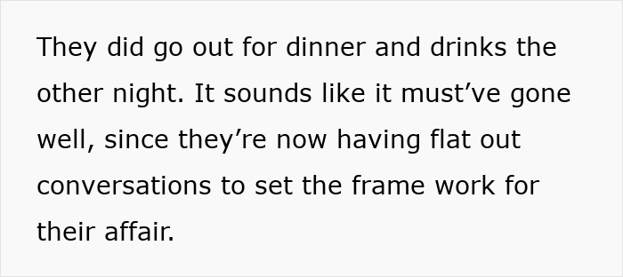 Husband Plans Secret Affair With Younger Coworker, Wife Finds Out Everything Husband Plans Secret Affair With Younger Coworker, Wife Finds Out Everything