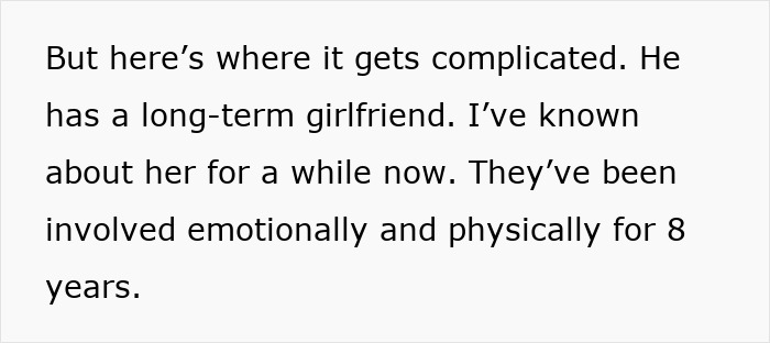 Text excerpt about a wife questioning her husband's love amidst an 8-year affair, sparking disbelief over the bizarre situation. Text excerpt about a wife questioning her husband's love amidst an 8-year affair, sparking disbelief over the bizarre situation.