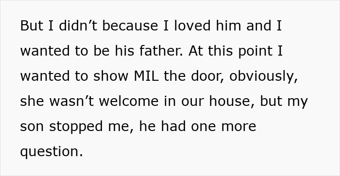 Text excerpt about an absent grandma trying to reconnect after 25 years but facing rejection at the door. Text excerpt about an absent grandma trying to reconnect after 25 years but facing rejection at the door.