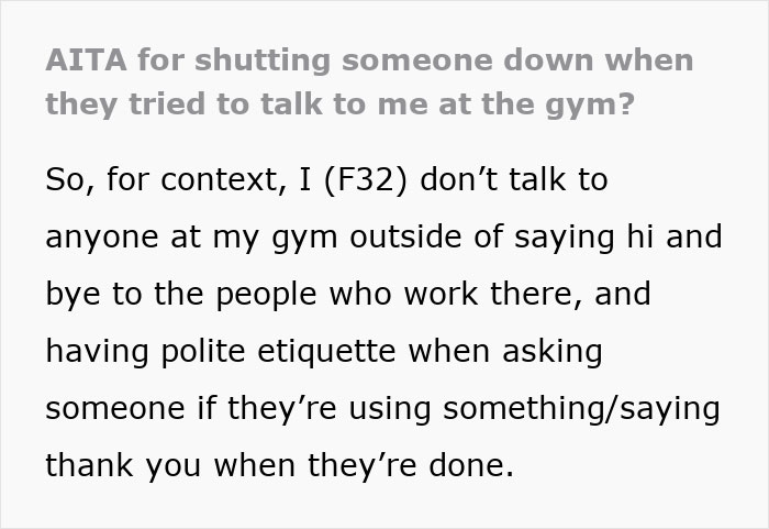 Guy Won’t Get The Message, Keeps Bothering Woman At Gym, Is Shocked When She Snaps Guy Won’t Get The Message, Keeps Bothering Woman At Gym, Is Shocked When She Snaps
