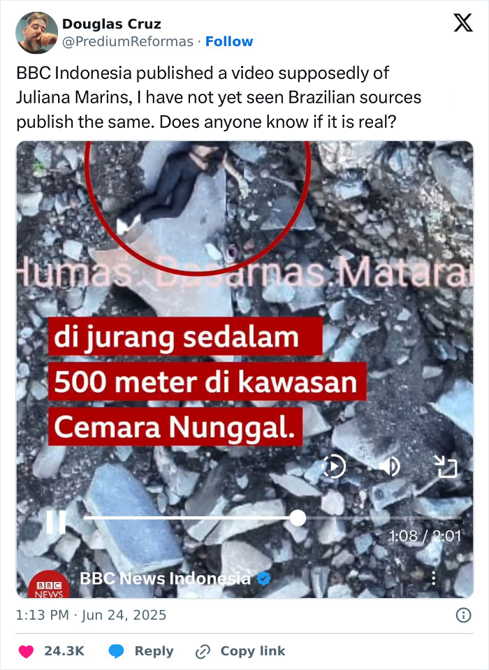 Person trapped 1600ft inside active volcano shown lying on rocky ground in a rescue area surrounded by debris. Person trapped 1600ft inside active volcano shown lying on rocky ground in a rescue area surrounded by debris.