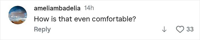 Comment on social media questioning comfort, related to Ozempic hands discussion and fashion choices. Comment on social media questioning comfort, related to Ozempic hands discussion and fashion choices.