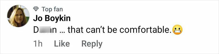 Comment from Jo Boykin reacting to Jennifer Lopez concert moment, expressing discomfort with public area reveal. Comment from Jo Boykin reacting to Jennifer Lopez concert moment, expressing discomfort with public area reveal.