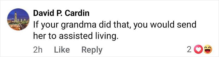 Comment criticizing Jennifer Lopez after revealing her pubic area during concert, expressing disapproval in an online reply. Comment criticizing Jennifer Lopez after revealing her pubic area during concert, expressing disapproval in an online reply.